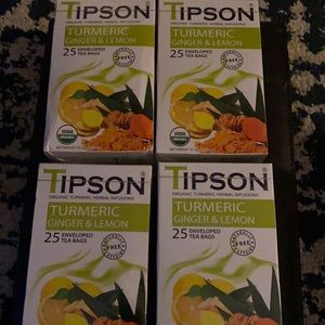 Turmeric ginger lemon tea two for one